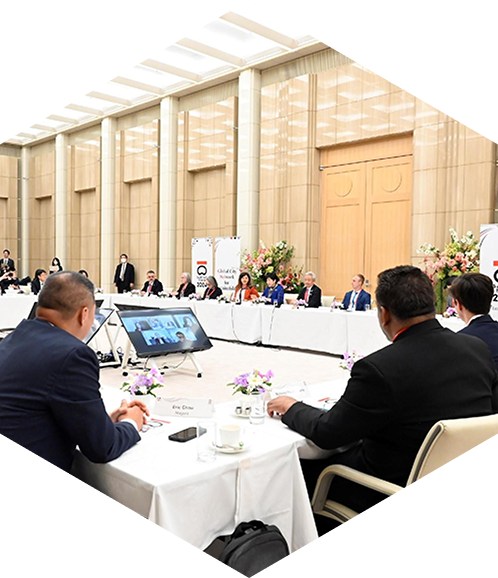 A photo of the 2nd Senior Officials Meeting (Jan. 31, 2024)